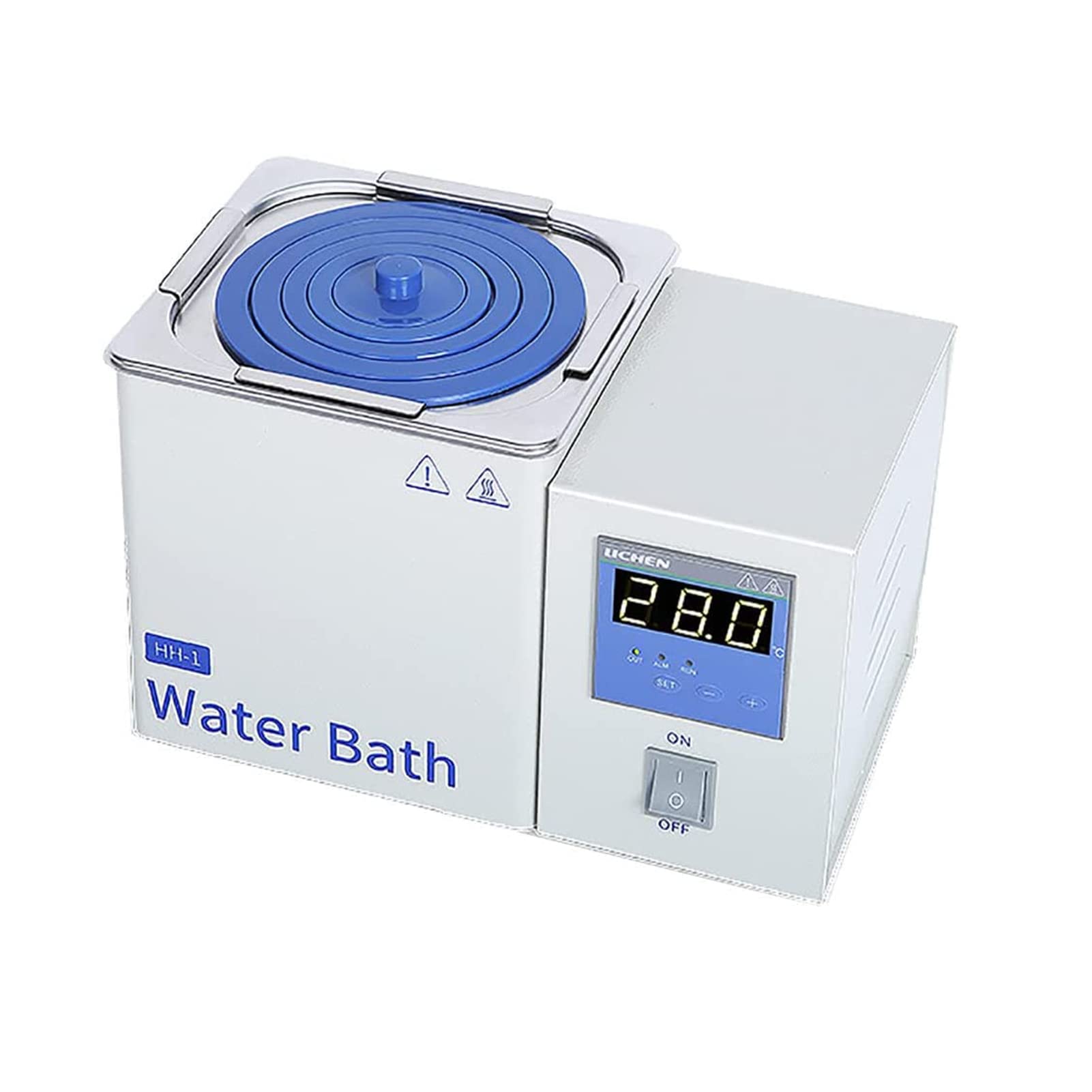 Baño María termostático digital de laboratorio, baño María digital de laboratorio, baño María termostático de laboratorio con calentamiento eléctrico de 1/2/4/6/8 orificios, temperatura ambiente has
