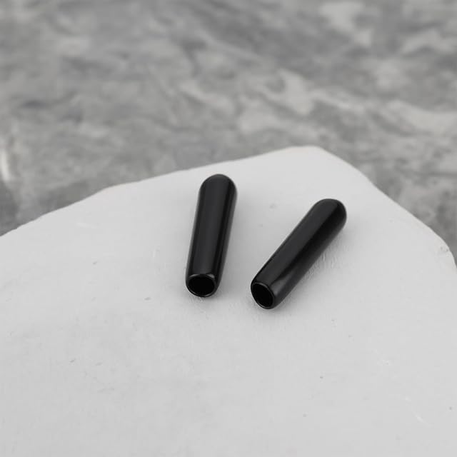 Foto 7 de 7 de Be In Your Mind 100 fundas de cuello de 2,5 mm adecuadas para conectar collares puntiagudos con un diámetro…