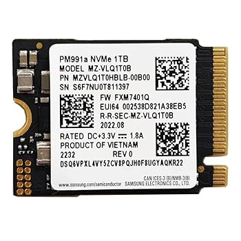 Amazon | 1TB 2230 SSD PCIe NVMe M.2 Gen 3 x 4 PM991A