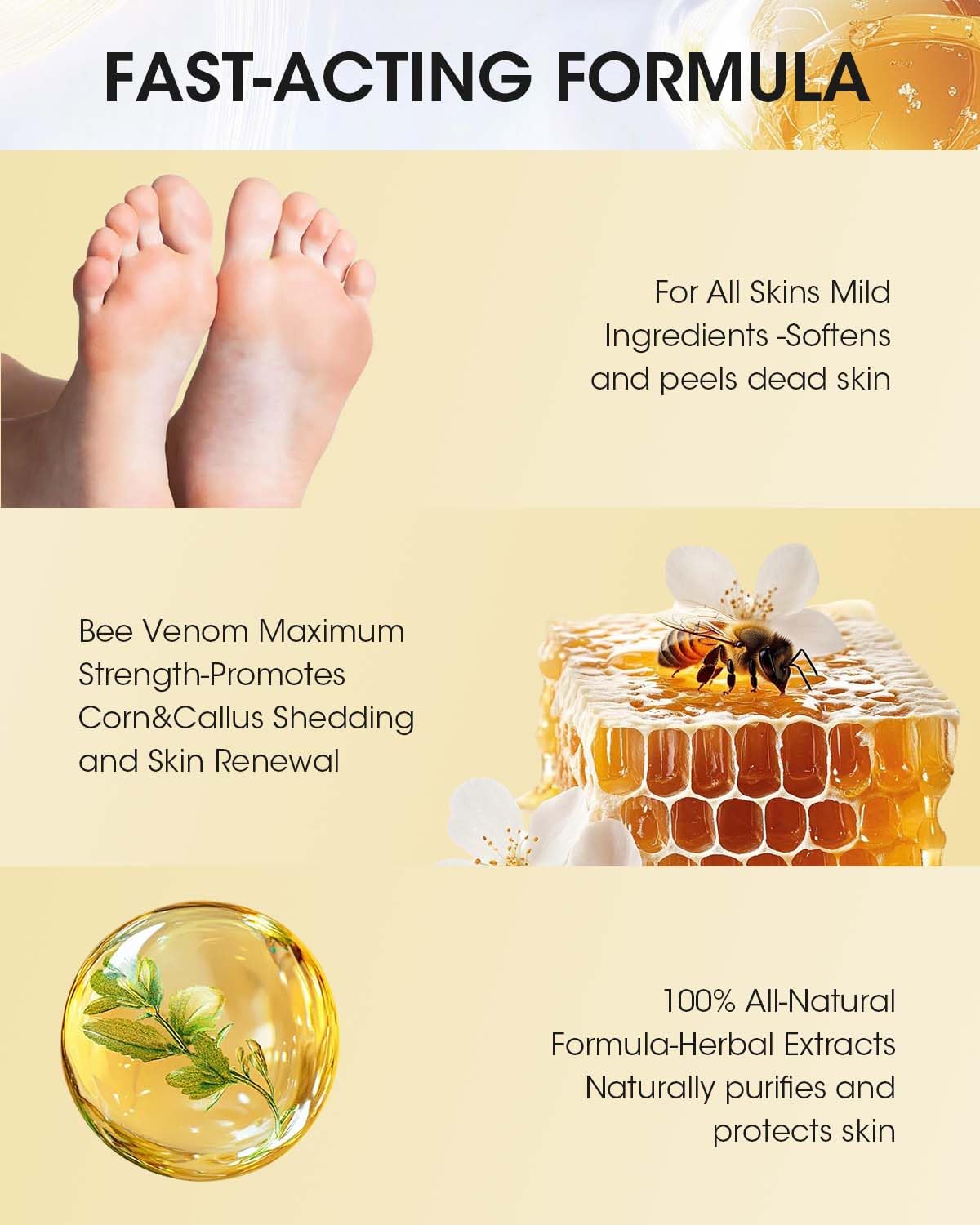 Bee Venom Callus środek do usuwania 20 ml wysoce skuteczny środek do usuwania modzeli na palce, szybko działający płyn dla dorosłych, osób starszych, nastolatków, biegaczy, turystów