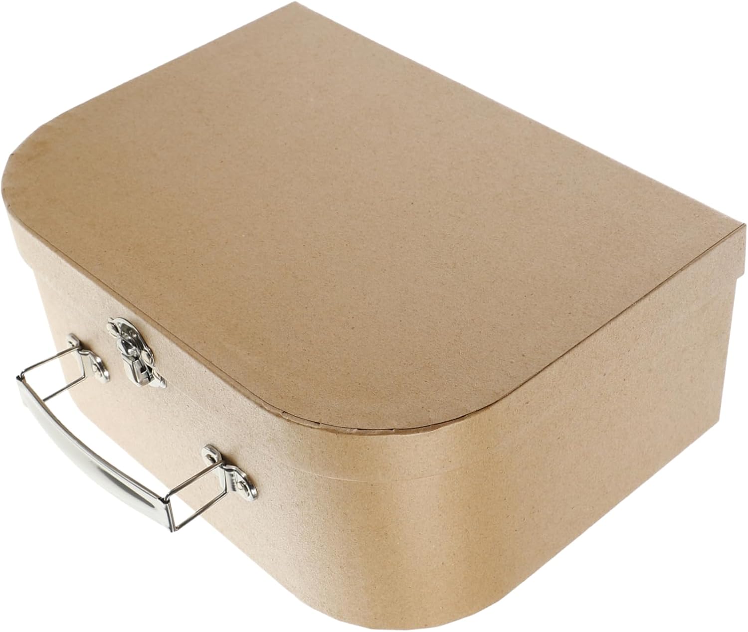 Gatuida Thickened Kraft Paper Gift Suitcase Box with Handle Wear Resistant Small Packaging for Wedding Guest Presents Party Favor Wrapping Jewelry and Stationery Storage