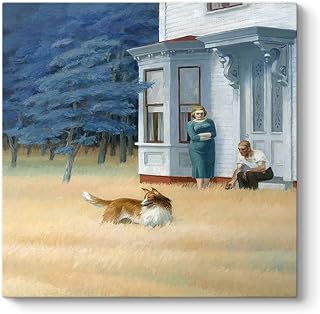 Edward Hopper - Cape Cod Evening Tablosu 40 x 40