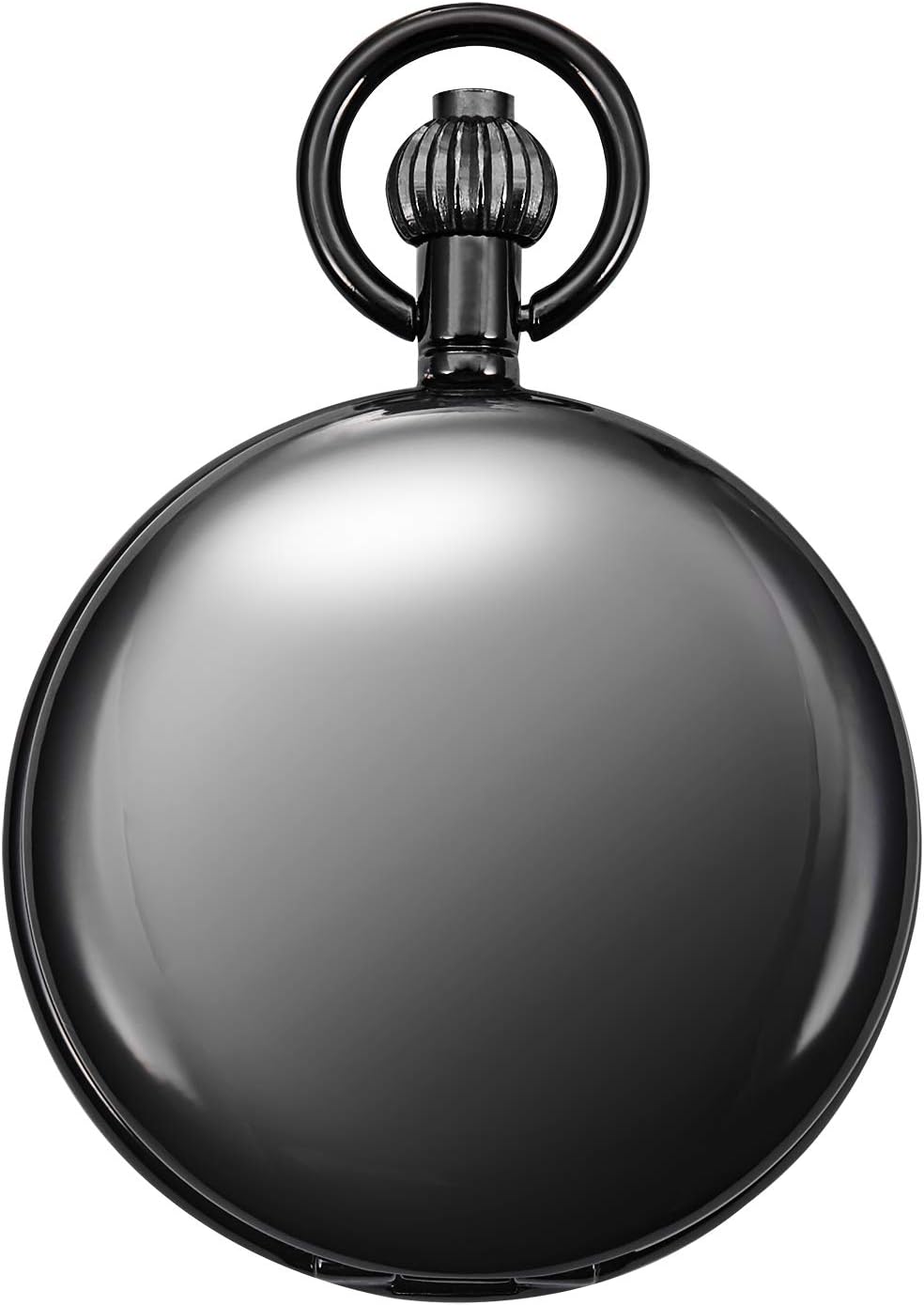 TREEWETO Antique Dragon Mechanical Skeleton Pocket Watch with Chain