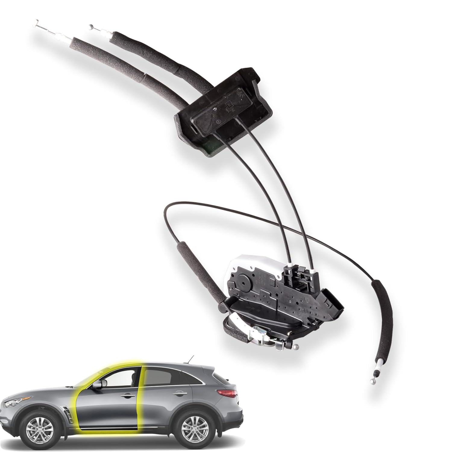 Driver Door Lock Actuator Compatible for Infiniti FX35 FX37 FX50 QX70 Front Left Door Replace Actuator 80501-1CA0A
