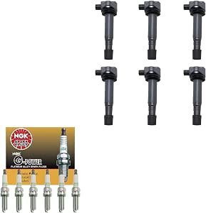 Amazon: MCK 6x Ignition Coil Pack & Spark Plug Compatible With