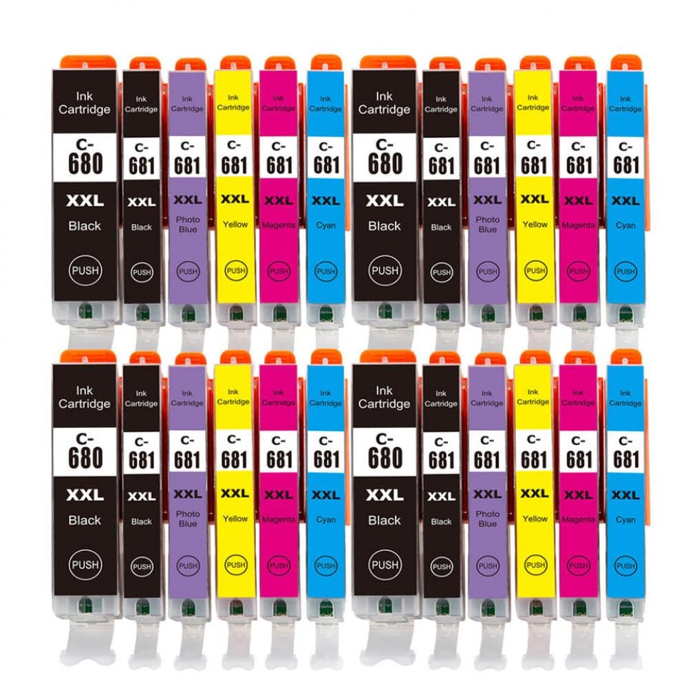 Cartouche d'encre PGI-680 CLI-681 compatible Canon TR8660 - 2
