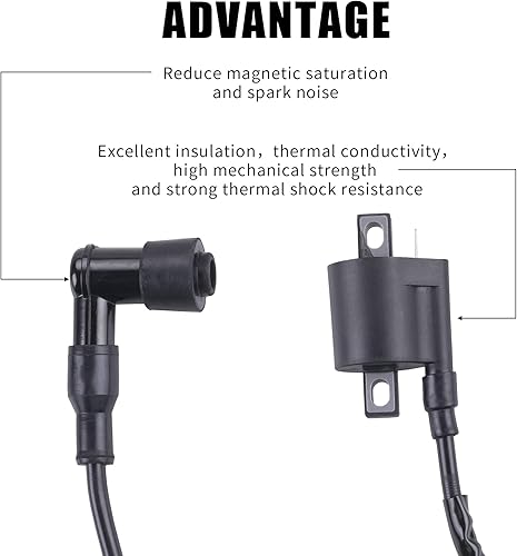Miniatura 4 de Bobina de encendido compatible con Yamaha PW 50 PW50 1981-2009 PW 80 PW80 1981-2009