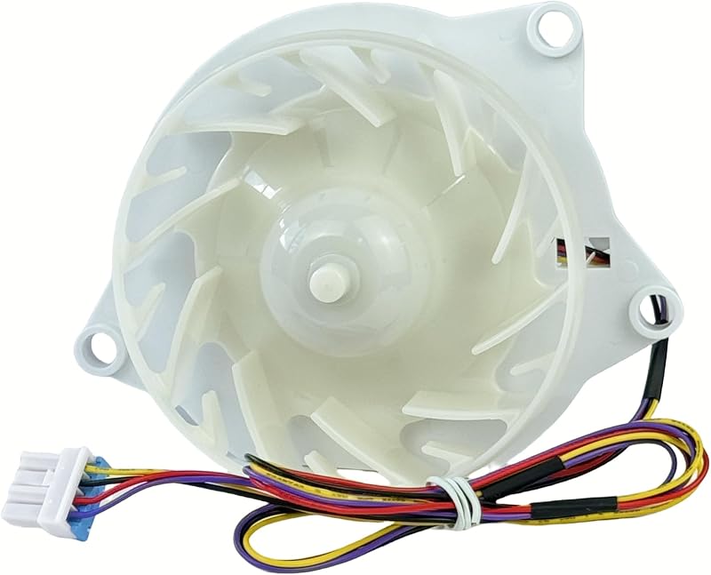 EAU63503706 (OEM) Refrigerator Evaporator Fan Motor for LG Refrigerator. DC12V 1A Refrigerator Freezer Damper DC Fan Motor, 2-Years Warranty