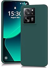 YATWIN Xiaomi 13T/13T Pro Case, Soft Silicone Case with Precise Cutouts for Camera, Ultra Thin Design, 360° Protection Raised Edge - Green