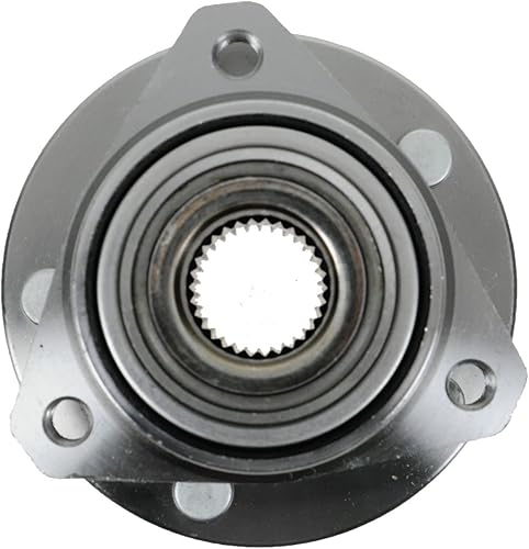 Miniatura 4 de TRQ Juego de bujes y rodamientos de rueda delantera izquierda y derecha para modelos Chevy Malibu y Pontiac G6 SIN frenos ABS