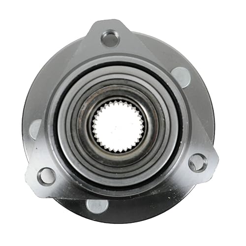 Miniatura 4 de TRQ Juego de bujes y rodamientos de rueda delantera izquierda y derecha para modelos Chevy Malibu y Pontiac G6 SIN frenos ABS