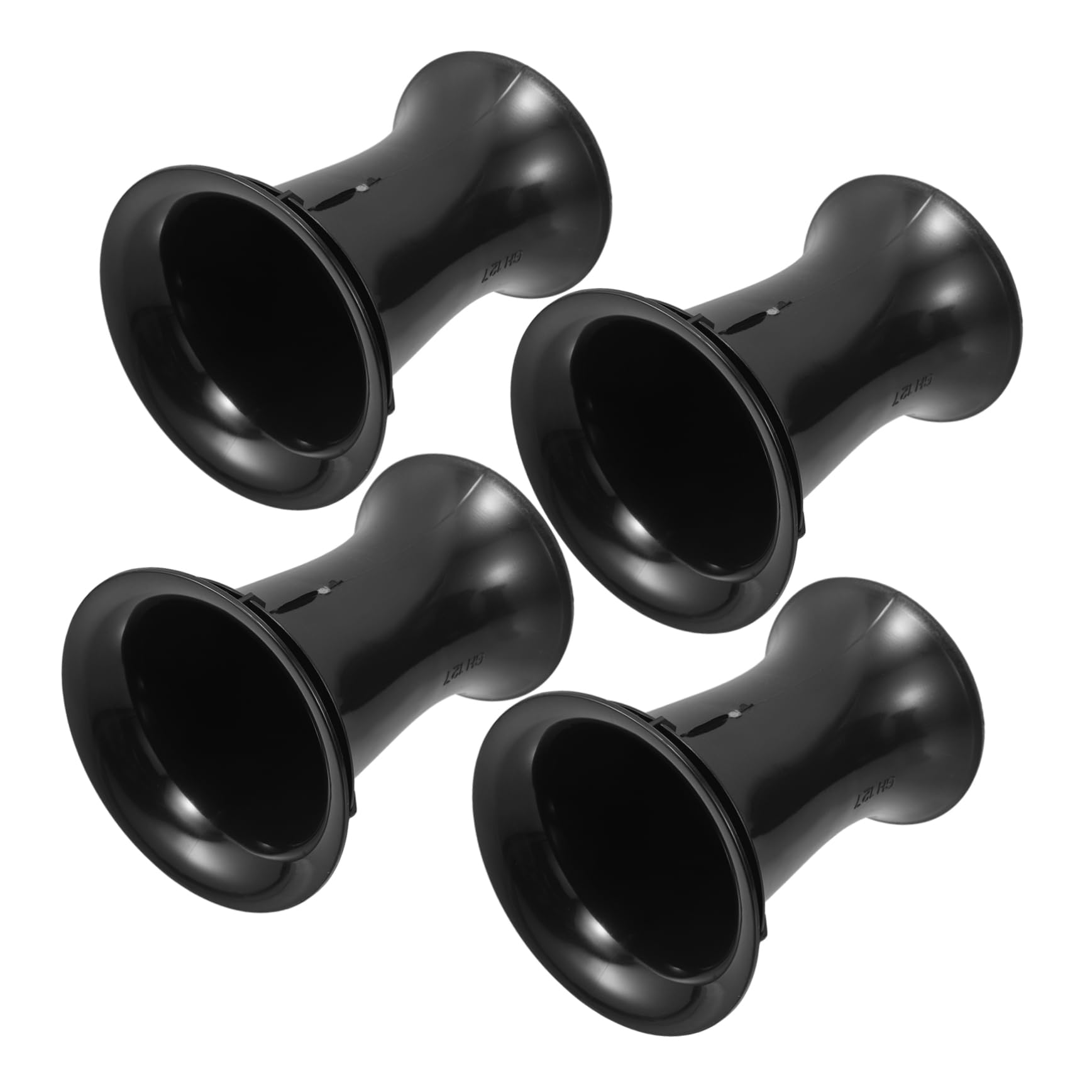 Angoily 4pcs Subwoofer Port Tubes for Bass Speaker Projects Opening Height Effortless Installation for Accurate Airflow Control