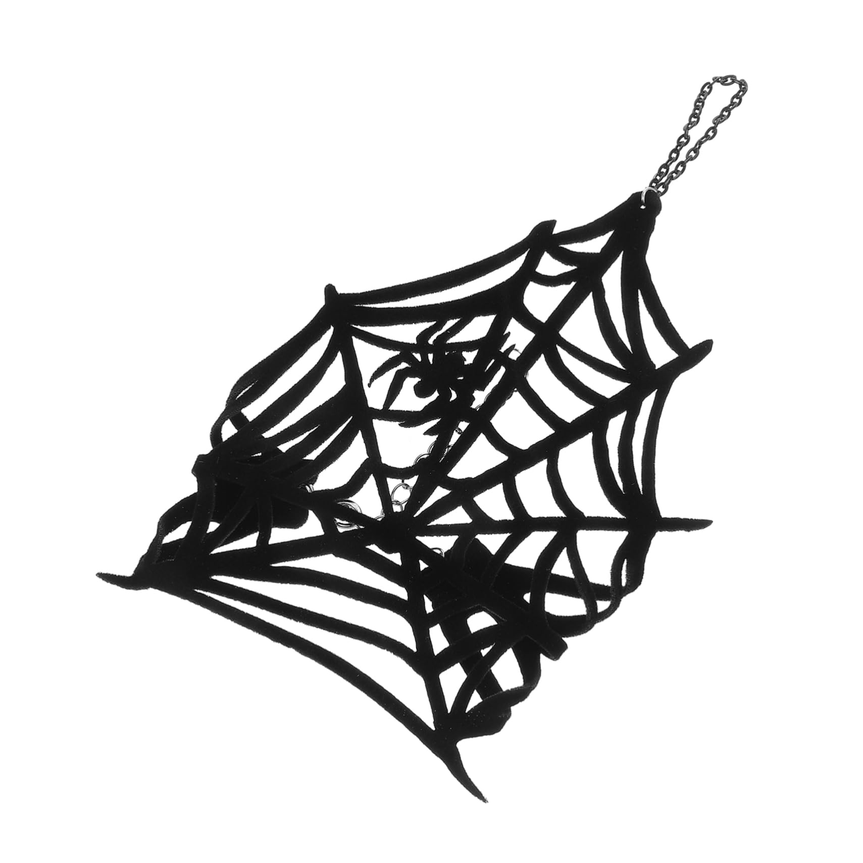 COSMEVIVI Spider Web Wristband Finger Chain Gothic Gloves Steampunk Halloween Party Accessory