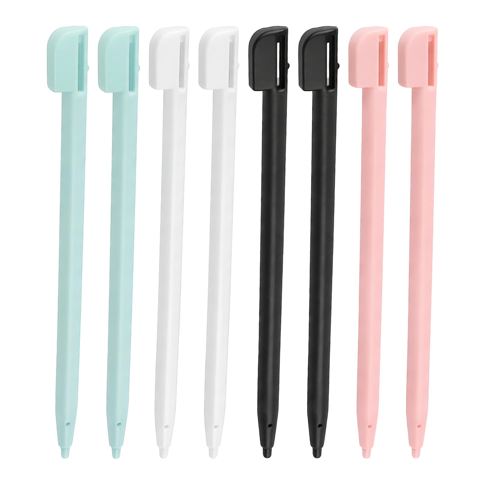Stylus Pen for DS Lite, Replacement Touch Screen Pens Compatible with Nintendo DS Lite NDSL DSL, Plastic Gaming Stylus for Handheld Console, Screen Safe & Easy Storage (8)