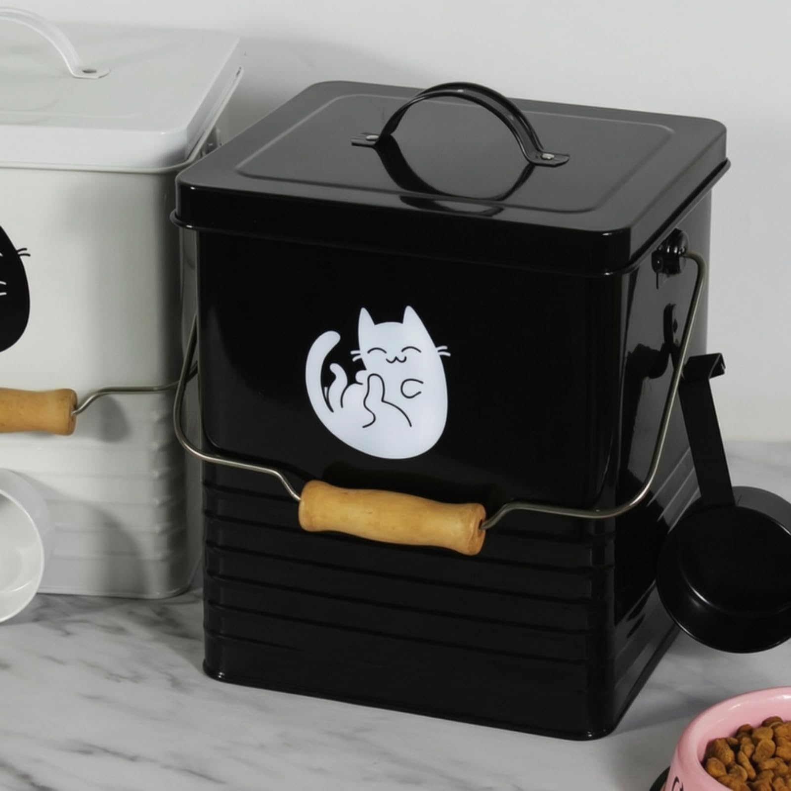 Harilla Connedor con Doble Tapa Portátil, Negro