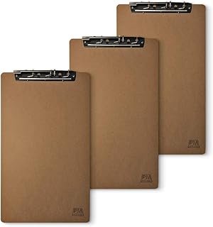 Paper Merlin Ledger Clipboards 19'' x 11'' - MDF 11x17 Clipboard with Large Clip Extra Writing Space for Your Paper (3 Pack)