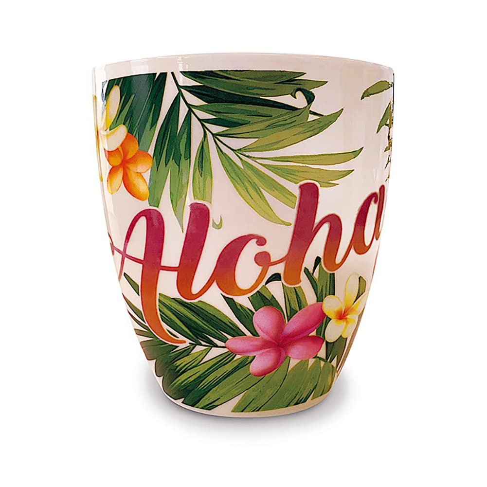 Island Heritage 18 oz Hawaiian U-Shape Mug Aloha Palm