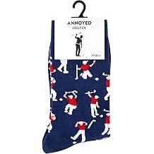 Funny Golfer Socks for Men, Christmas Birthday Gift From Daughter Wife Son