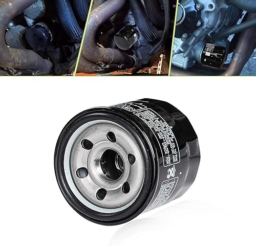 Miniatura 8 de HIFROM Filtro de aceite de repuesto para Suzuki GSXR 600 750 1000 1300 Hayabusa AN650 LTF400F LTA400F GSF650 VLR1800 VL800 SFV650 GSR750 SV650