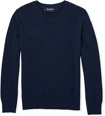 The Children's Place Big Boys' Long Sleeve Sweater