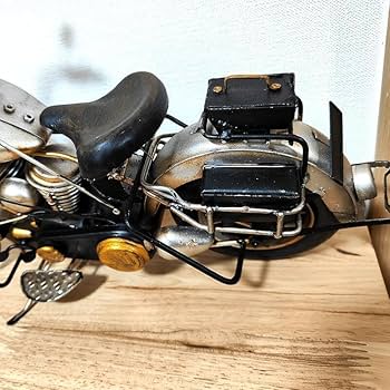 Amazon.co.jp: ヴィンテージ バイク アメリカン オブジェ