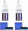 snow keychain 6 PCS 50 ML Rust Remover Spray,Rust Inhibitor Remover,Multifunctional Rust Remover,Used for Car Maintenance, Beauty,Metal Repair,with Cleaning Cloth