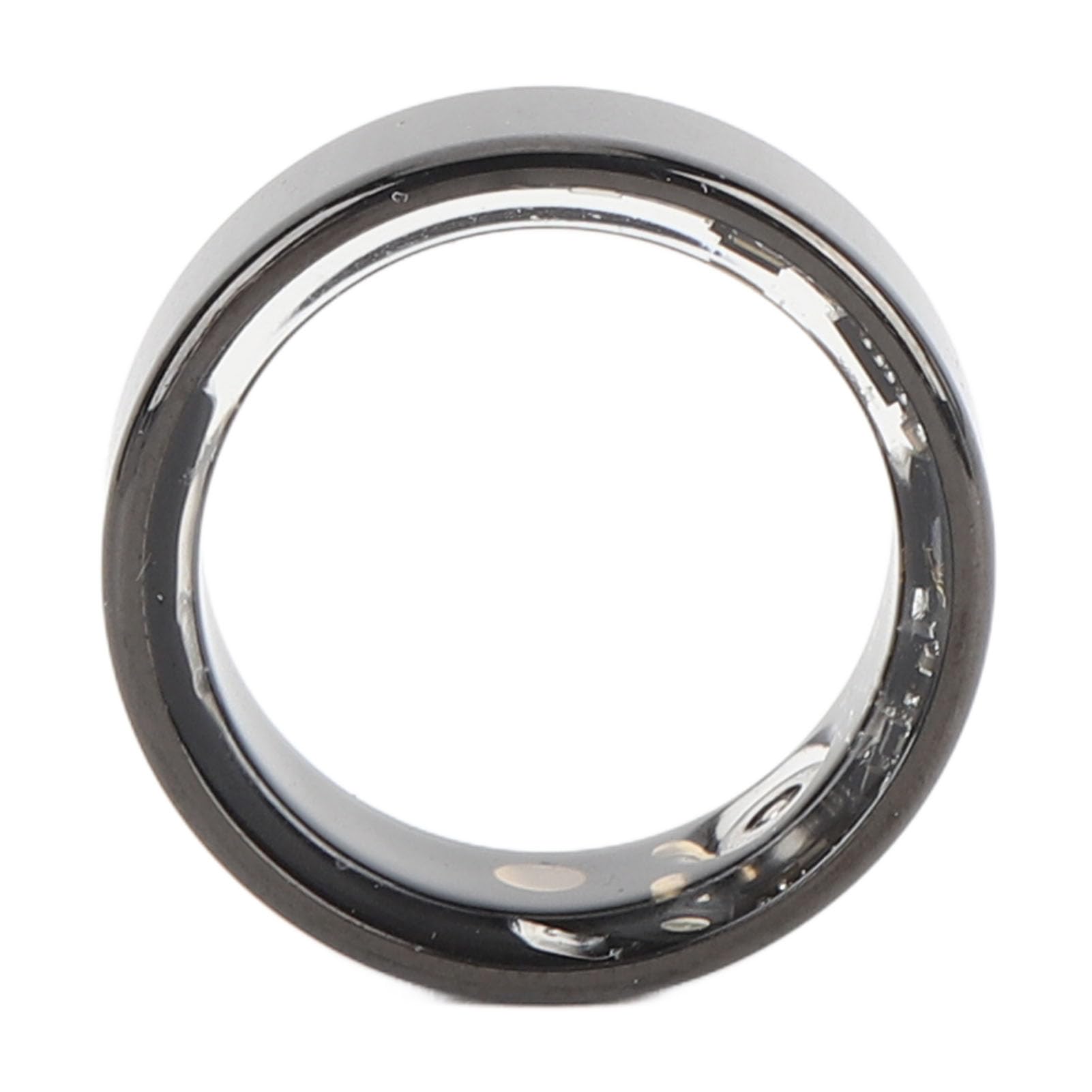 Yosoo Health Gear Smart Ring Fitness Tracker, Contapassi Bluetooth con Cardiofrequenzimetro, Anello Sanitario in Acciaio Inossidabile con Tolleranza All'acqua IP68, (13 ID: 22,2 mm/0,87 pollici,