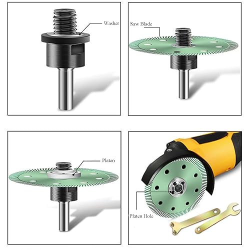 Miniatura 5 de Juego de bujes de hoja de sierra, adaptador de hoja de sierra, espaciador de hoja de sierra de 1 pulgada a 0.787 in, 1 pulgada a 58 pulgadas, 1