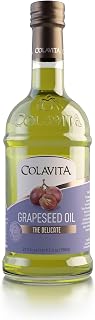 Colavita 100% Grapeseed Oil, 25.5 oz Glass Bottle