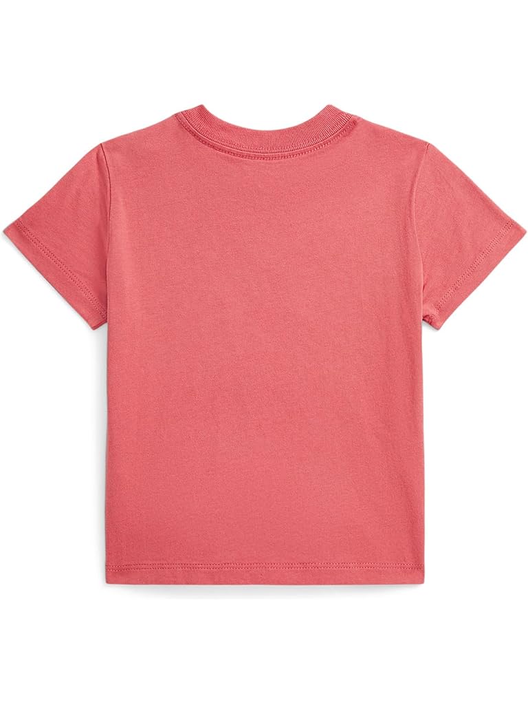 Pink Polo Ralph Lauren Polo Bear Cotton Jersey Tee (Infant)