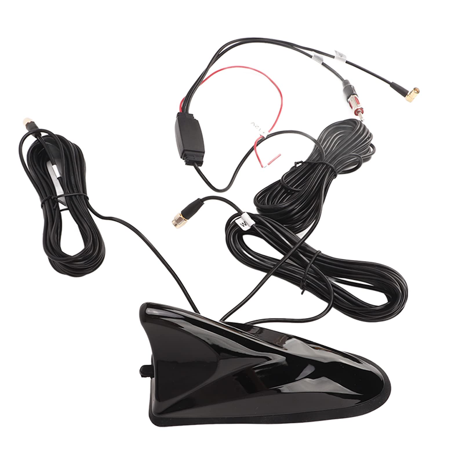 Uniwersalna antena GPS, wysoka czułość 12 V DAB FM WIFI antena radiowa z kablem 5 m, uniwersalna antena radiowa do kamperów, łodzi, kamperów, samochodów kempingowych, ciężarówek, pojazdów