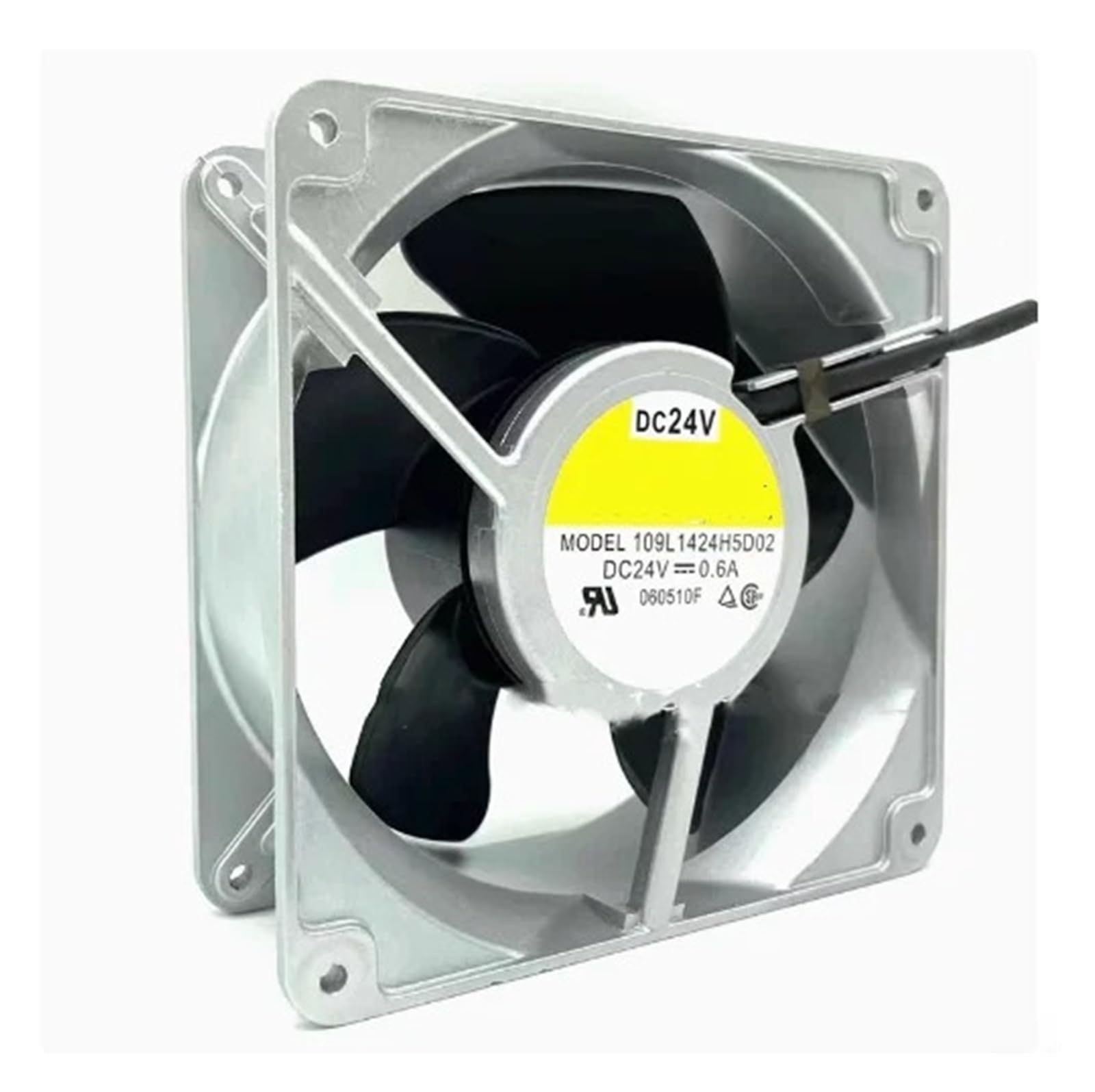 Ventilateur 109L1424H5D02 à fort débit d'air 24V 0,6A pour l'industrie