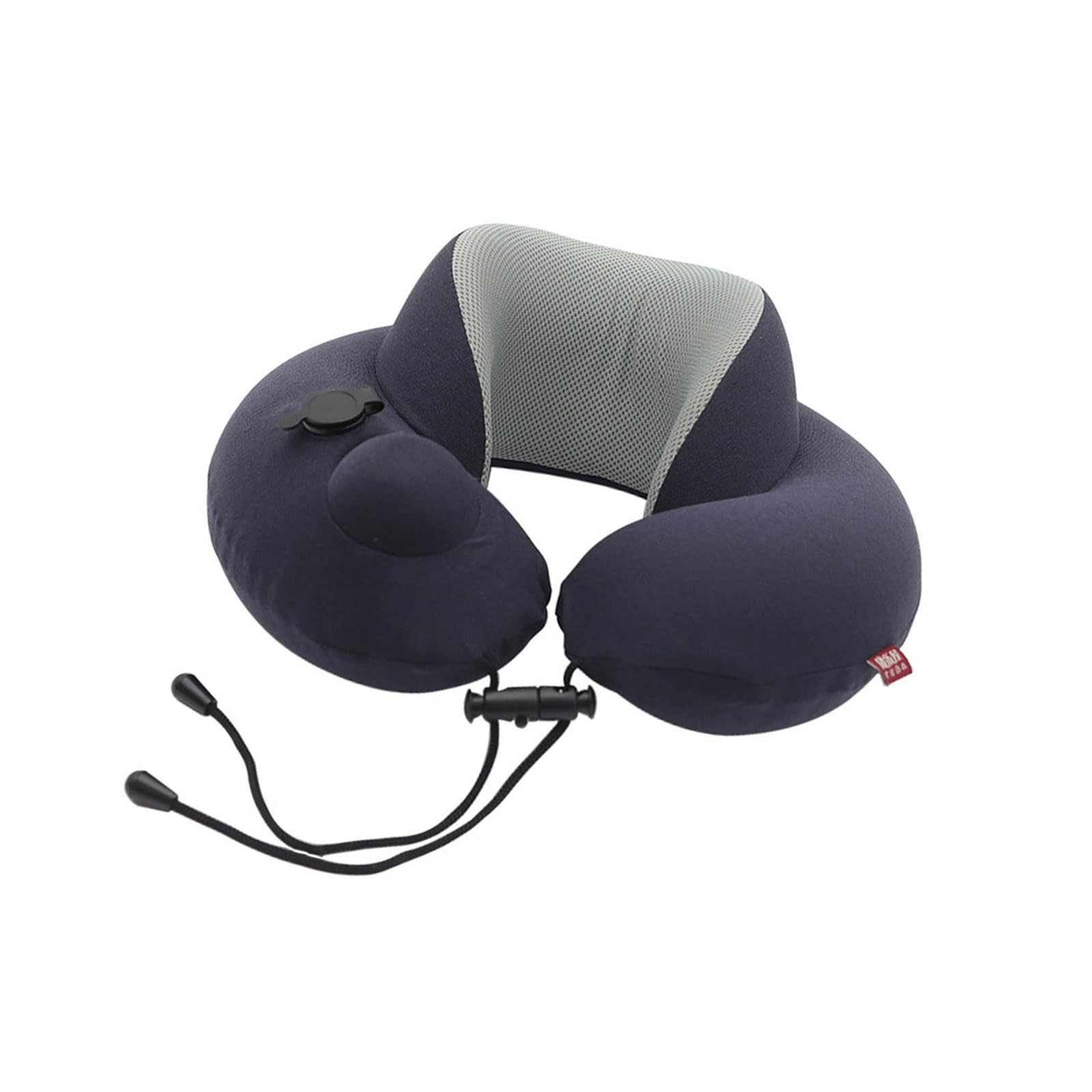 PANGBOER Filled Inflatable Neck Pillow Soft Breathable Cover for Long Flight Trip U Shape Travel Travel Pillow