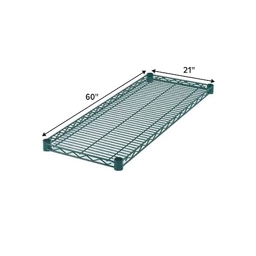 Miniatura 6 de Estante de alambre epoxi resistente aprobado por NSF para cocinas, cuartos de servicio, almacenamiento, oficinas y hogar