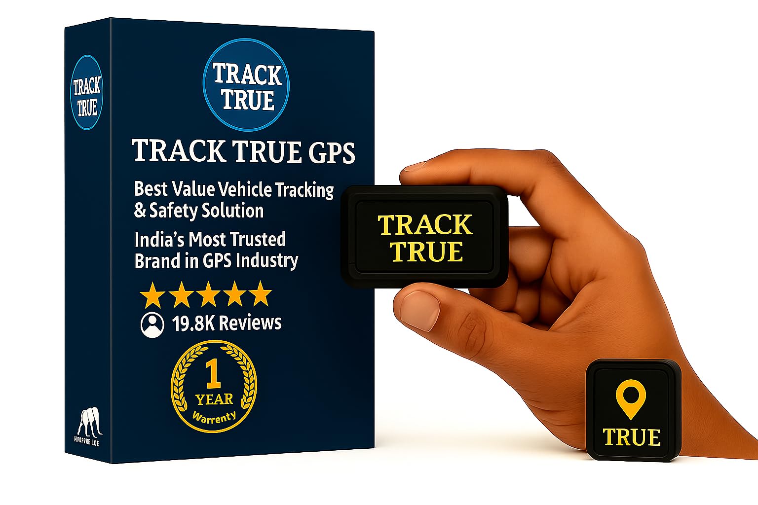 Track True GF-08 Mini GPS Tracker Device – Wireless Real-Time Location Tracking with Voice Monitoring | Portable GPS Tracking for Kids, Car, Bike, Pets | Works with iOS & Android