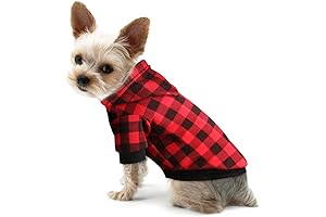 Plaid Dog Hoodie: A Stylish and Cozy Choice for Your Furry Friend