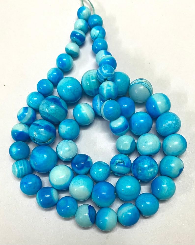 Perles opale péruvienne naturelle idée cadeau bijoux faits main DIY
