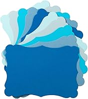 Vista 8 de Paquete de 50 tarjetas de kraft en blanco de cartulina gruesa marrón, tarjetas de felicitación para manualidades, tarjetas de regalo, menús, baby