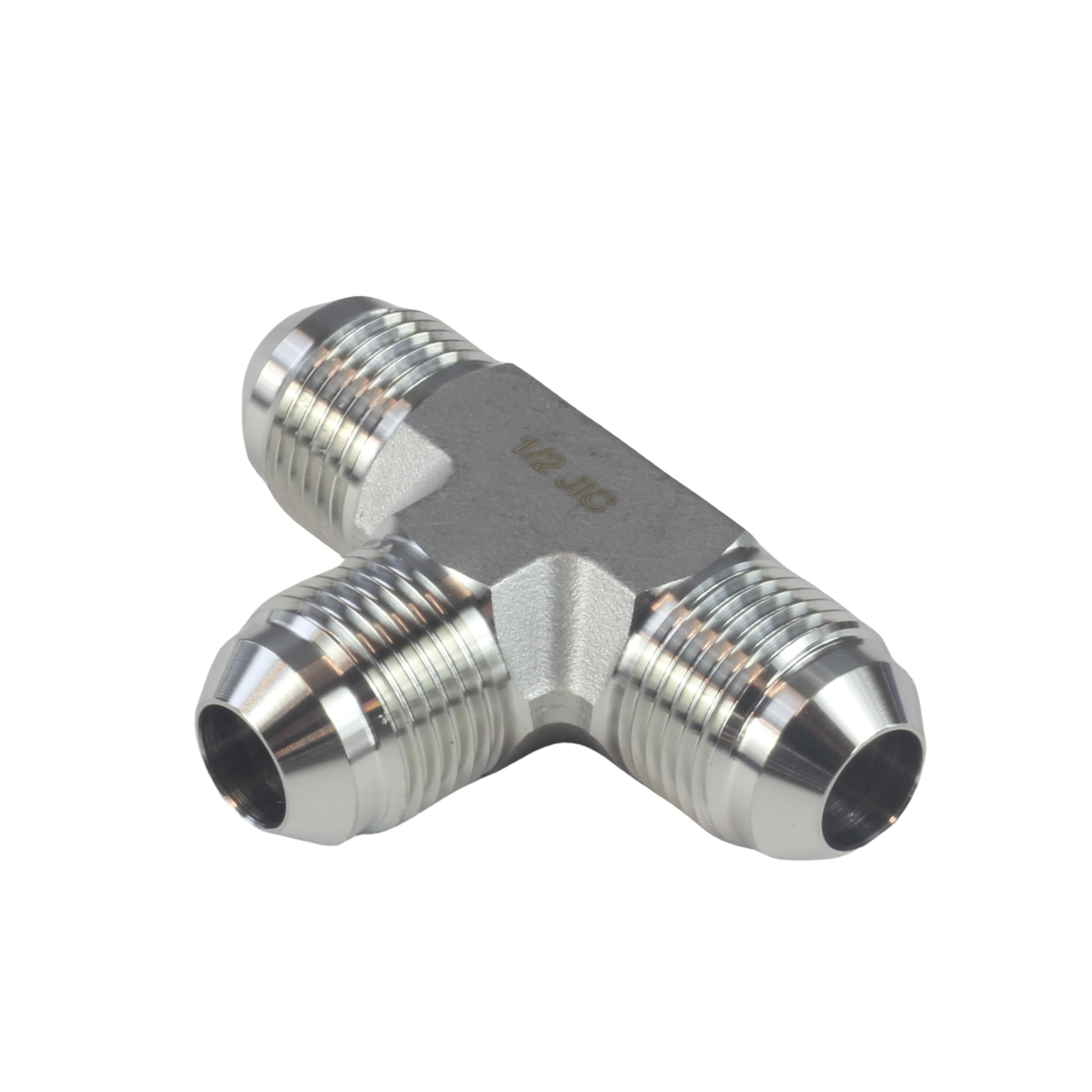Raccord de tuyau forgé HFS 1/2" JIC mâle anti-fuite et haute pression en inox 304