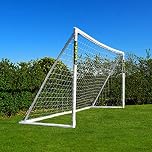 FORZA Football Goal Replacement Nets | Heavy-Duty Weatherproof Netting for Football, Futsal, GAA, and Hockey Goals – 10 Size Options (12ft x 6ft)