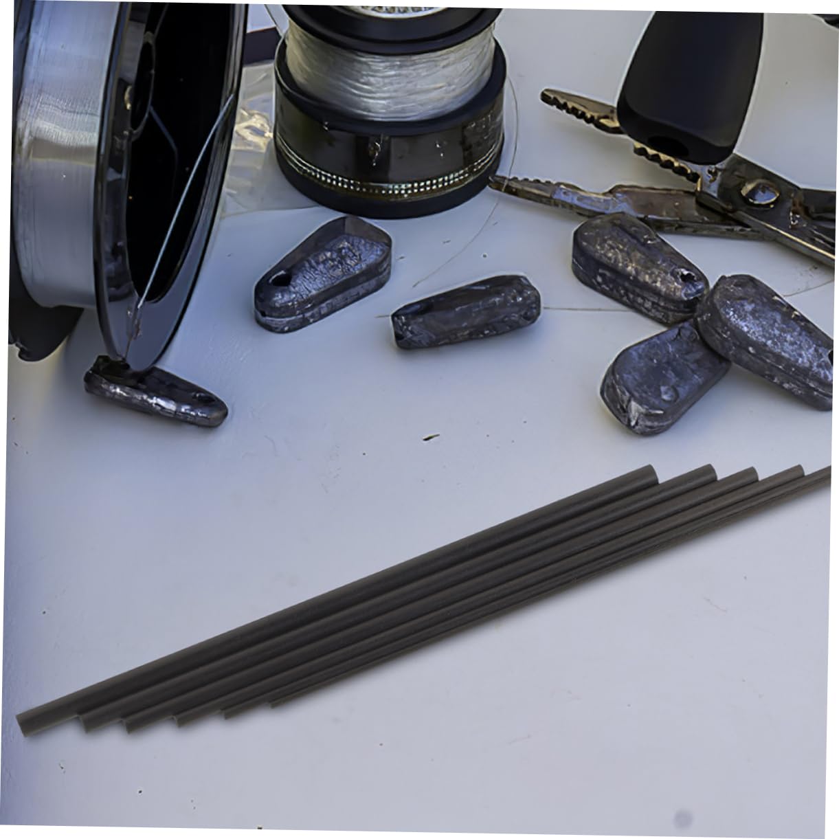 Tidevib Angelrutenspitzen Ersatz - Carbon/Fiberglas Mit Verschiedenen Härtegraden