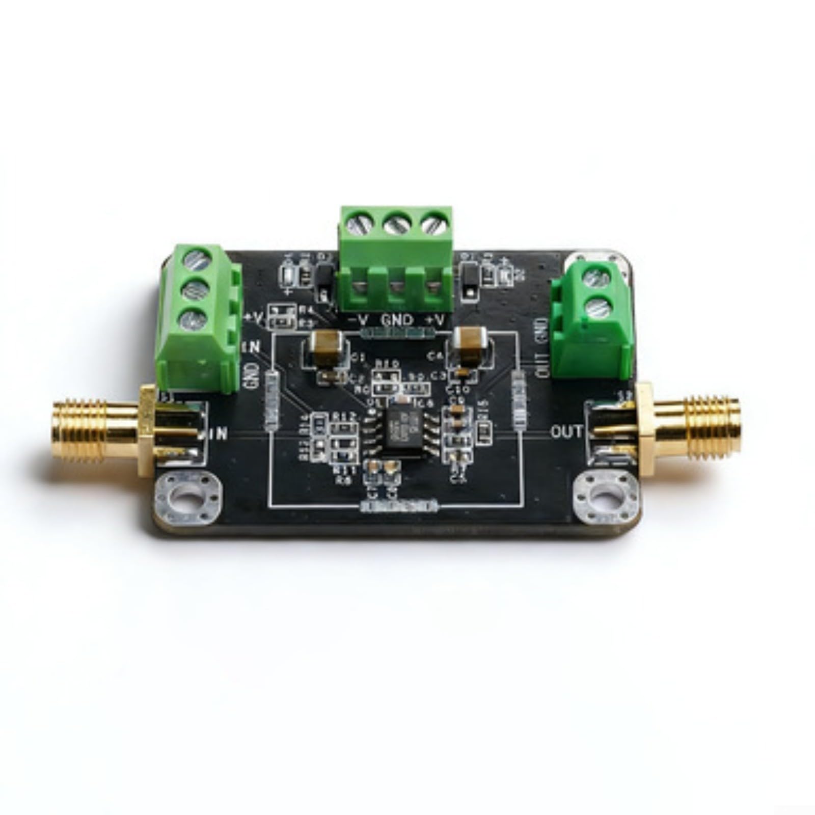 AD825 JFET - Amplificador de señal para fotodetector (100 K, 23 MHz)