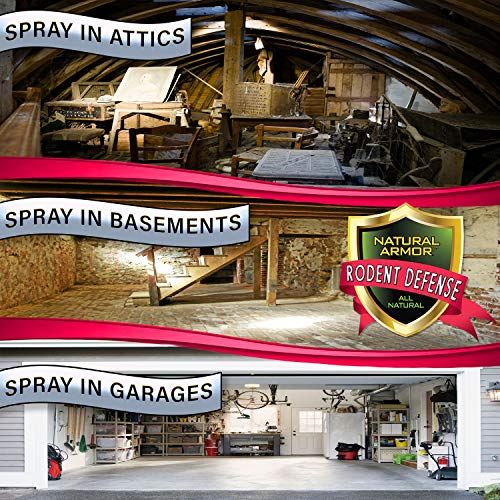 image for Natural Armor Peppermint Repellent for Mice/Mouse, Rats & Rodents. Nat