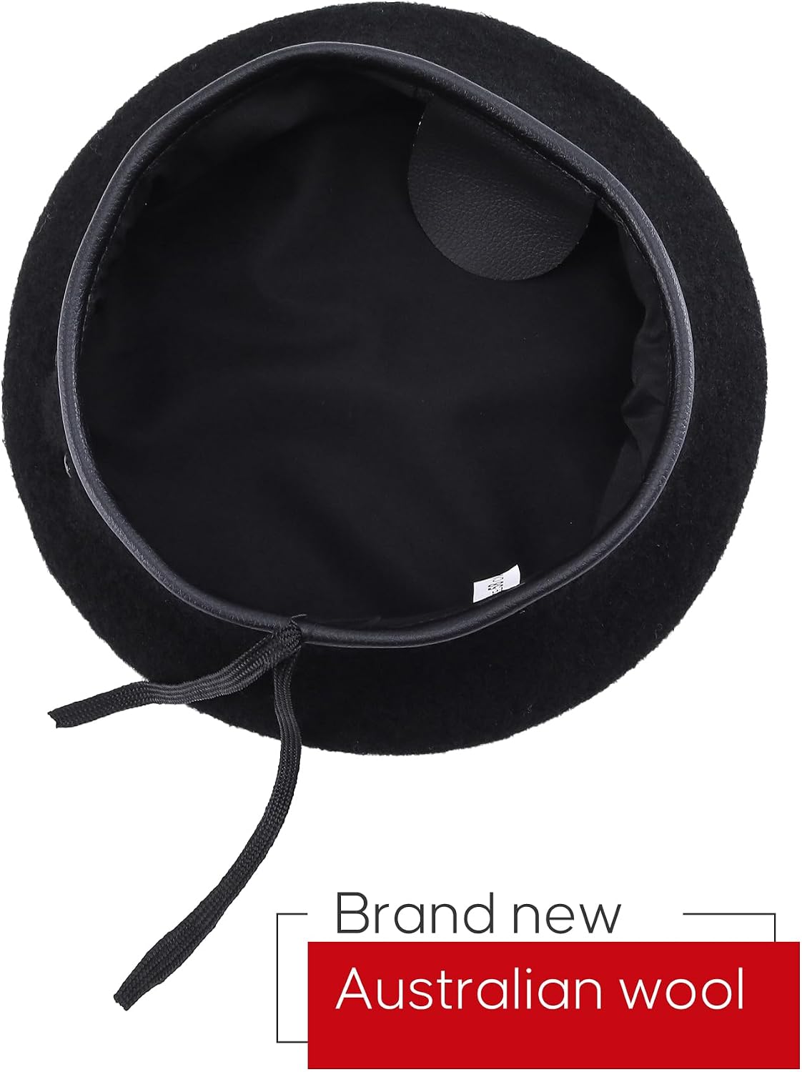 Wool Military Beret Hat for Men and Women - British Army Style Beret Hat Men, Black Beret Vintage Fashion