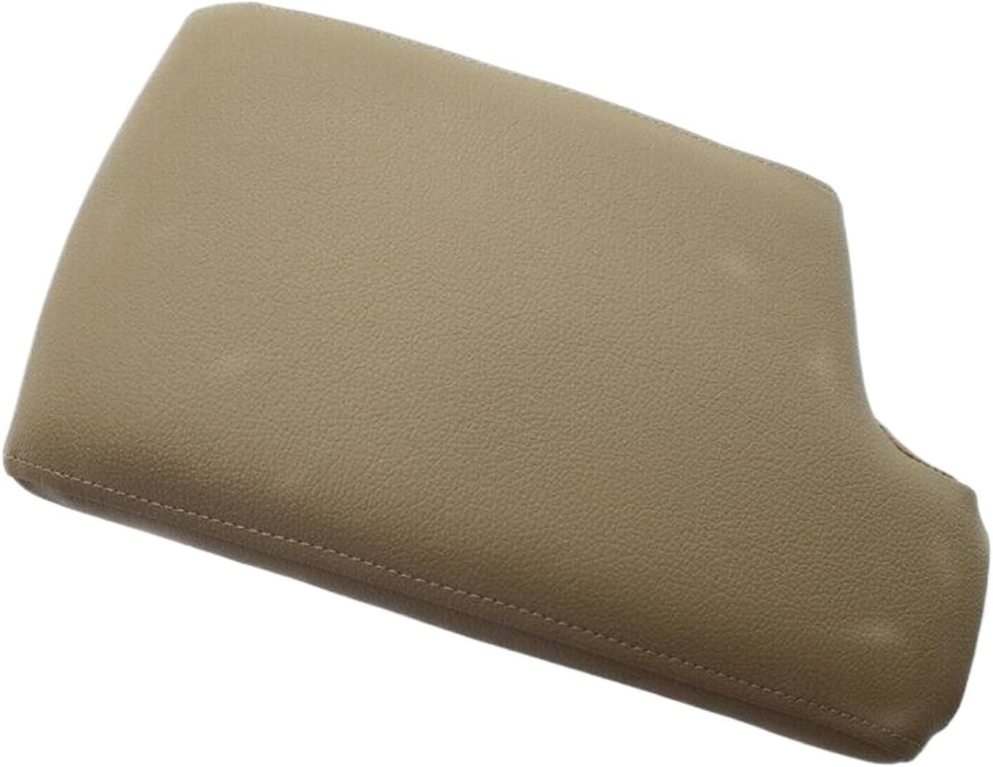 Leather Armrest Center Box Console Lid Cover Compatible With BMW 3 Series E90 E91 E92 E93 2005-2013 Beige