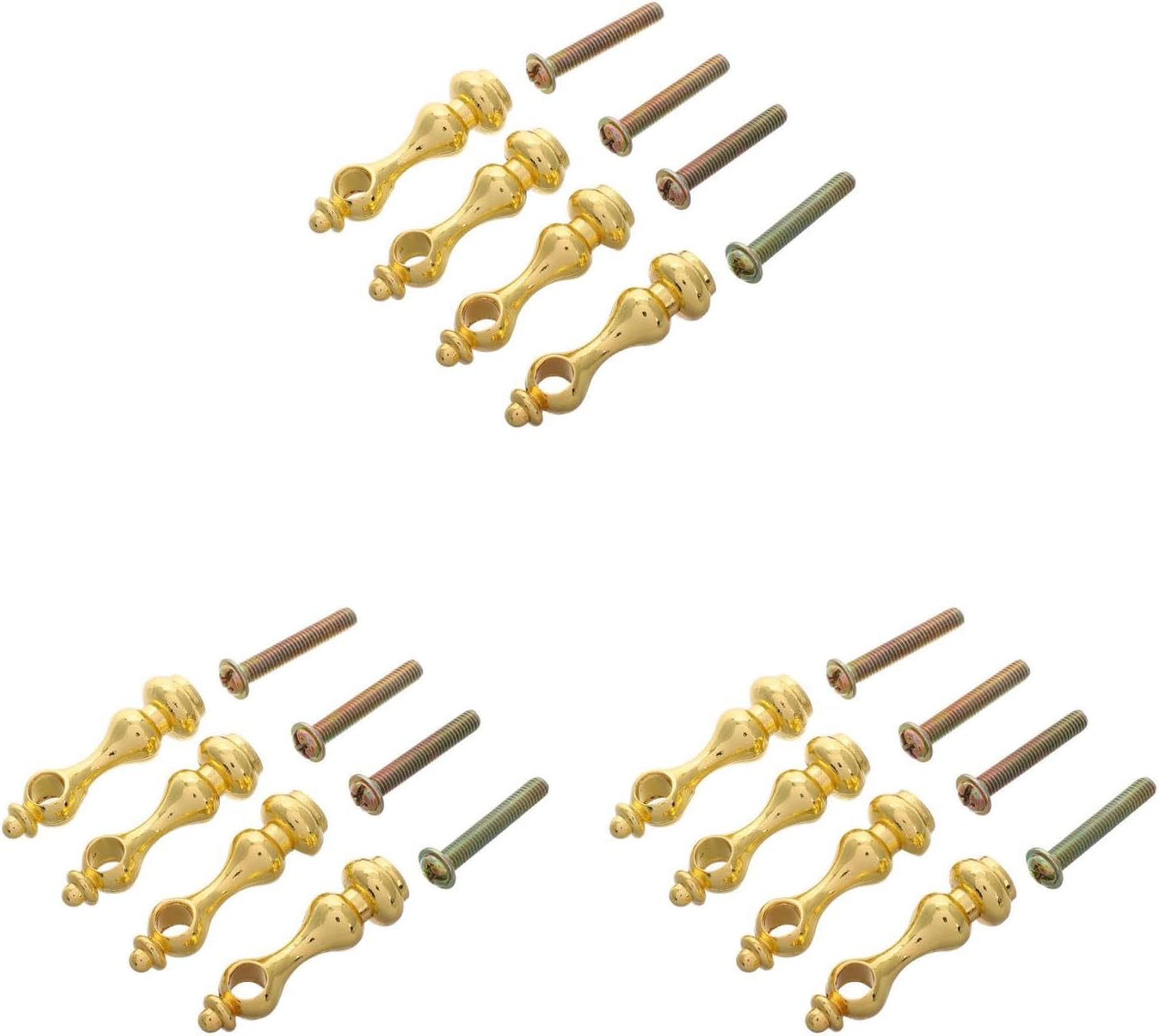 Alipis Spindles Furniture Connectors Post Caps 12-Pack Metal Railing Post Connector Caps for Cabinets Glass Railings Easy Installation Versatile Indoor Use