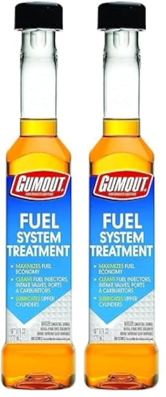 Gumout 510015 Tratamento do Sistema de Combustível para Motor, 177 mL, Kit com 2