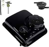 Vista 6 de JMCHstore Tanque de combustible de gas con válvula de ventilación para Coleman CT100U CC100X Mini bicicleta, CK100 SK100 Go kart, tanque