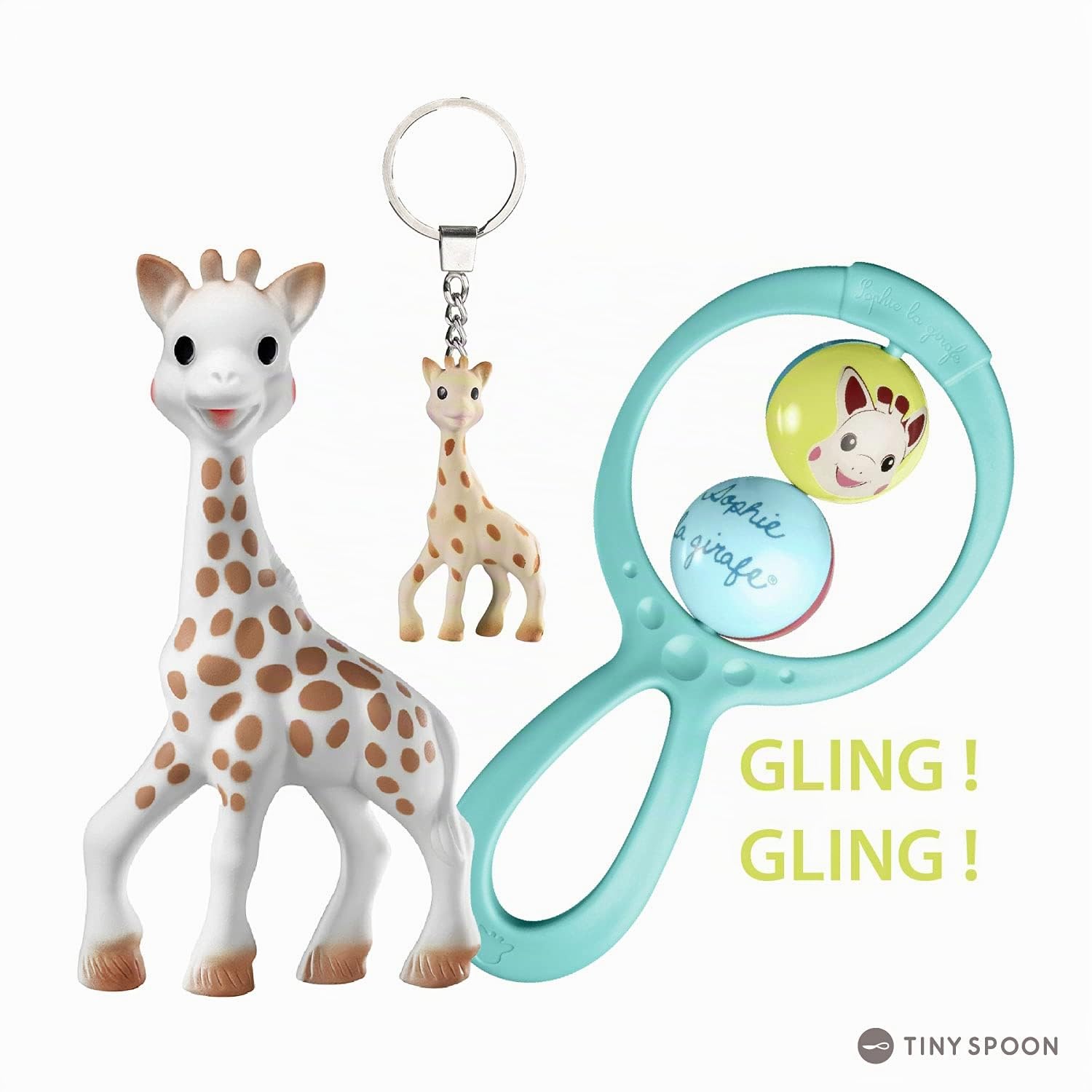 Sophie la girafe - Confezione Regalo Per Neonato Sophie la girafe, Include 1 Giocattolo Da Masticare In Gomma