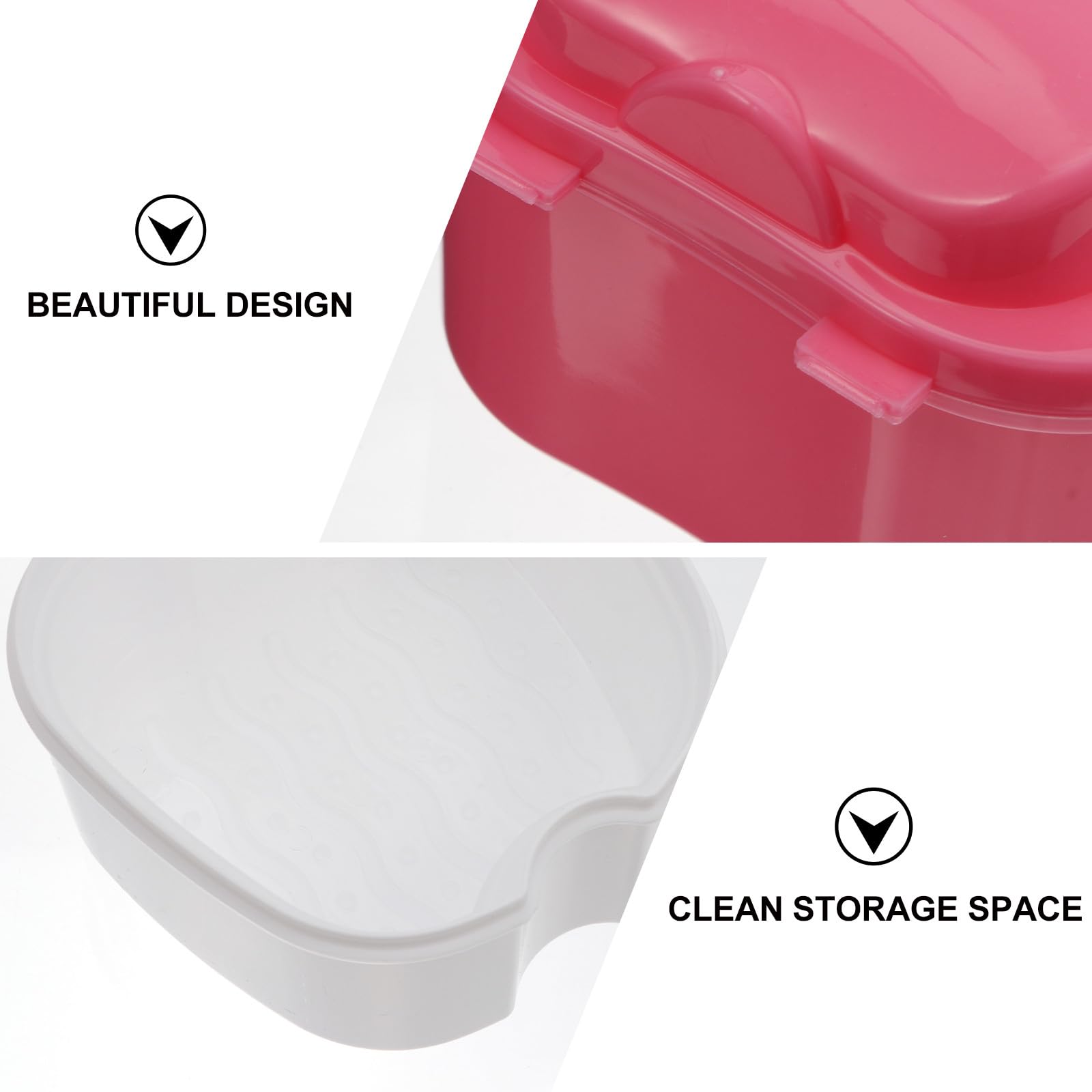Set 10 Pezzi Custodie per Protesi Dentarie Resistenti Scatole per Spazzolini, Contenitori per Conservazione Orale e Trasporto Sicuro delle Dentiere